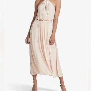 Marta Midi Dress- Pink